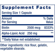 Load image into Gallery viewer, Life Extension Alpha-Lipoic Acid with Biotin