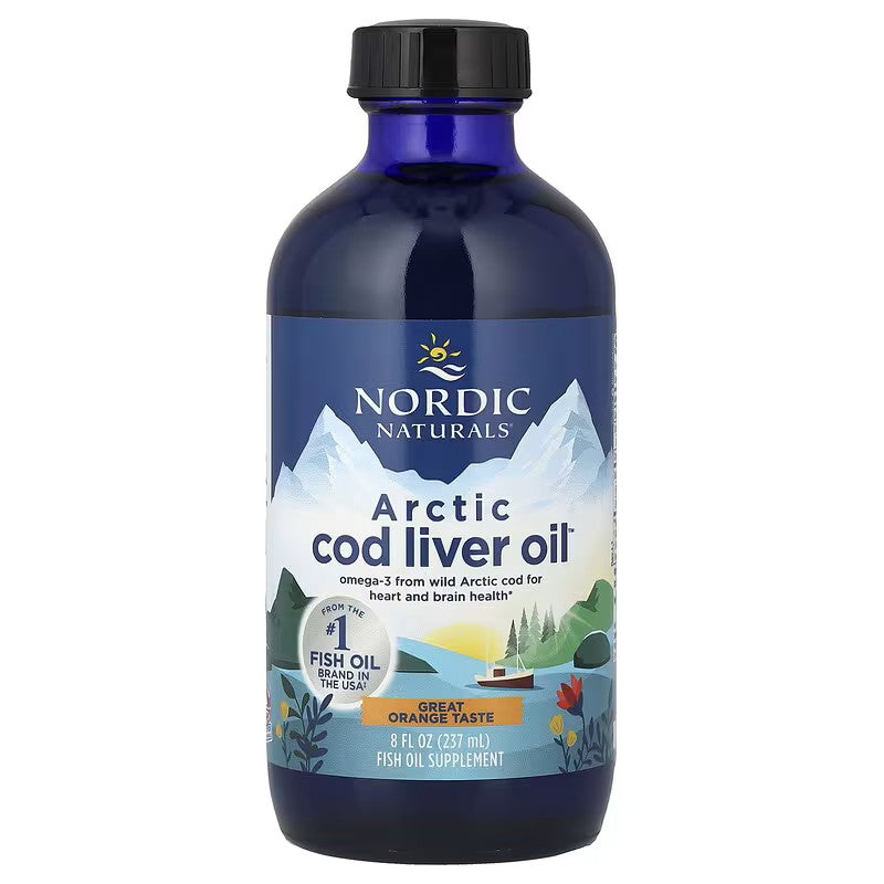 Nordic Naturals Arctic Cod Liver Oil Orange 237ml