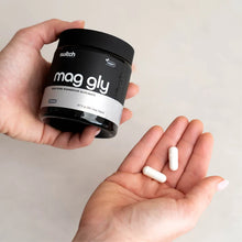 Load image into Gallery viewer, Switch Nutrition Mag Gly <br> 100% Pure Magnesium <br> Glycinate 90ct