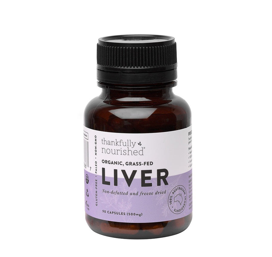 Thankfully Nourished Organic Beef Liver