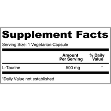 Load image into Gallery viewer, FIQ Taurine IQ 100ct