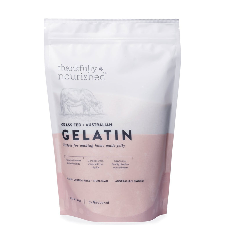 Thankfully Nourished Grass Fed Australian Gelatin 400gr