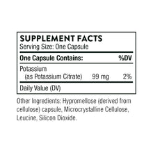 Load image into Gallery viewer, Thorne Potassium Citrate 90ct