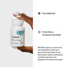 Load image into Gallery viewer, Thorne Riboflavin 5'-Phosphate - 60 Capsules