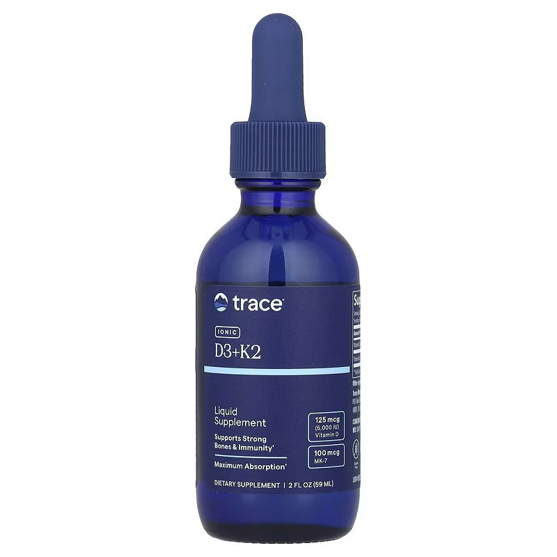 Trace Minerals Ionic D3+K2 59ml