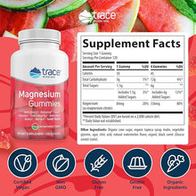 Load image into Gallery viewer, Trace Minerals Magnesium Gummies - Watermelon 120ct