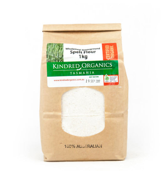 Kindred Organics Spelt Wholemeal Flour
