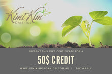 Load image into Gallery viewer, KimiKim Organics Gift Card