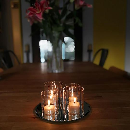 Queen B Tealight Beeswax Candles 5 Pack (8-9hr Burn Time)