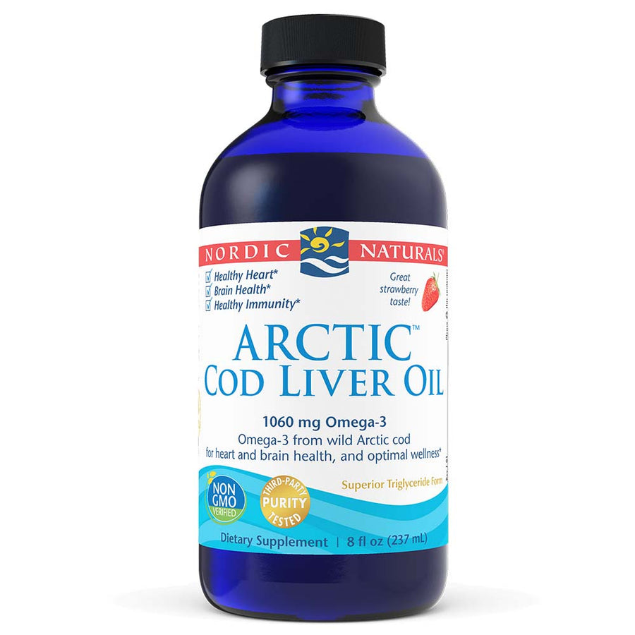 Nordic Naturals Arctic Cod Liver Oil Strawberry 237ml