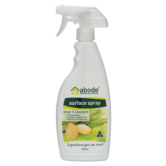 Abode Surface Cleaner Ginger & Lemongrass 500ml