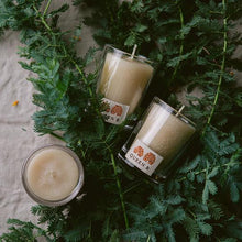 Load image into Gallery viewer, Queen B Round Votive In Glass Candle