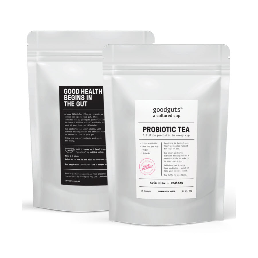 GoodGuts Organic Probiotic Skin Glow Rooibos Tea - 28 bags