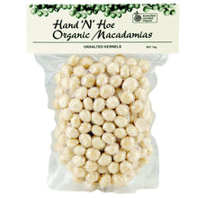 Load image into Gallery viewer, Hand'n'Hoe Certified Organic Macadamia Kernels