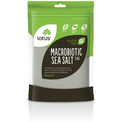 Lotus Macrobiotic Sea Salt Fine - 1kg