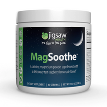 Load image into Gallery viewer, Jigsaw Health MagSoothe <br> Tart Raspberry Lemonade <br> Jar - 60 Servings