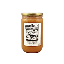 Load image into Gallery viewer, Miellerie Unheated Wine Glass of Honey