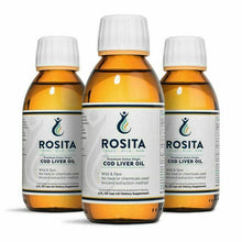 Load image into Gallery viewer, Rosita Extra Virgin Cod Liver <br> Oil Liquid 150ml + Ice Pack
