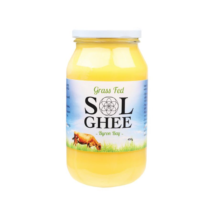 SOL Grass Fed Ghee 450gr