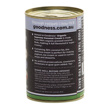 Load image into Gallery viewer, Organic Coconut Cream 30% 400ml