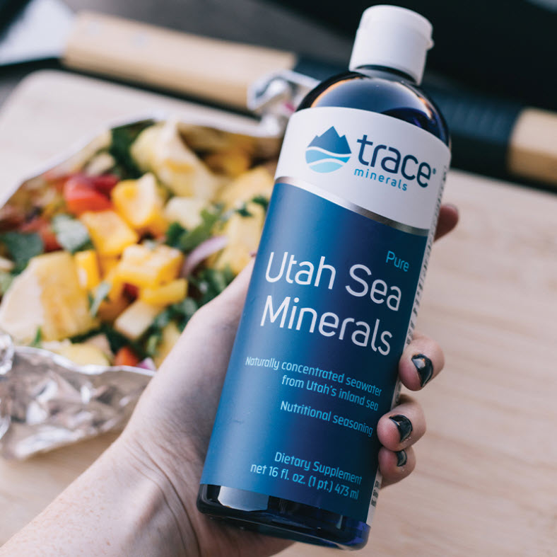 Trace Minerals Utah Sea Minerals 473ml KimiKim Organics