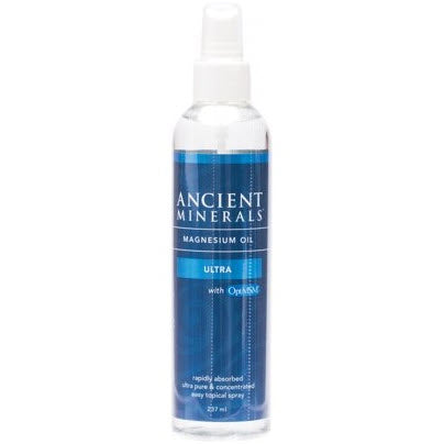 Ancient Minerals Magnesium Oil (50%) & MSM Ultra 237ml
