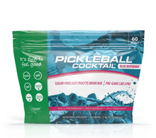 Load image into Gallery viewer, Jigsaw Health Pickleball Blue Raspberry Cocktail Packets 60 Servings