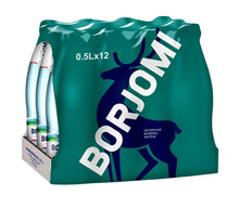 Load image into Gallery viewer, Borjomi Carbonated Mineral Water 12x500ml