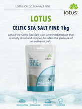 Load image into Gallery viewer, Lotus Fine Celtic Sea Salt

