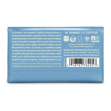 Load image into Gallery viewer, Dr. Bronner's Pure Castile Bar Soap Hemp Unscented Baby 140gr