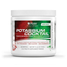Load image into Gallery viewer, Jigsaw Health Potassium Cherry Limeade Cocktail Jar 60 Servings
