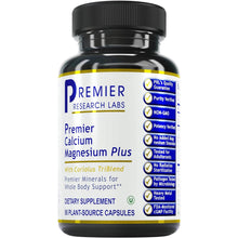 Load image into Gallery viewer, Premier Research &lt;br&gt; Labs Calcium Magnesium &lt;br&gt; Plus 90ct
