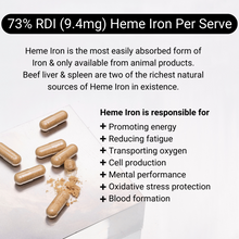 Load image into Gallery viewer, Cell Squared Organic Grass-Fed Beef Liver &amp; Spleen 160ct
