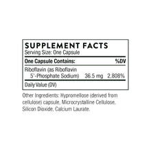 Load image into Gallery viewer, Thorne Riboflavin 5'-Phosphate - 60 Capsules