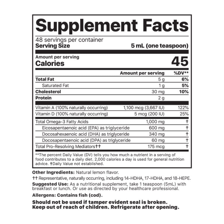 Jigsaw Health Alaskan Cod Liver Oil Liquid 240ml KimiKim Organics