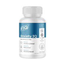 Load image into Gallery viewer, FIQ Anxiety IQ 60ct &lt;br&gt; Best Before 30/06/2025
