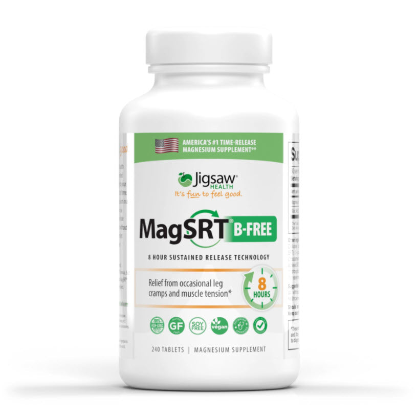 Jigsaw Health Magnesium W/SRT (BFree) 240ct KimiKim Organics