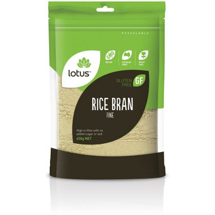 Lotus Rice Bran Fine 450gr