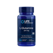 Load image into Gallery viewer, Life Extension L-Glutamine - 100 Capsules
