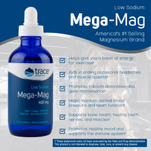Load image into Gallery viewer, Trace Minerals Mega-Mag 400mg
