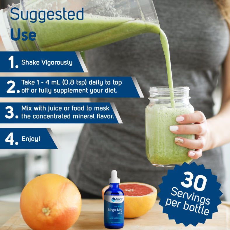 Trace Minerals MegaMag 118ml KimiKim Organics