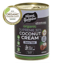Load image into Gallery viewer, Organic Coconut Cream 30% 400ml