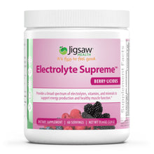 Load image into Gallery viewer, Jigsaw Health Electrolyte Supreme Berry Licious Jar 60 servings