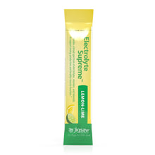 Load image into Gallery viewer, Jigsaw Health Electrolyte Supreme Lemon Lime Packets - 60 servings
